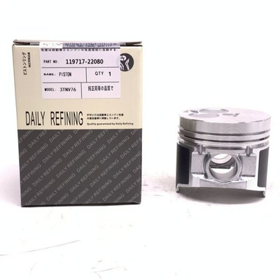 موتور دیزل 3 سیلندر 3tnv76 کیت پیستون موتور دیزل برای Yanmar قطعات یدکی 119717-22080