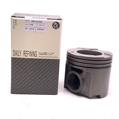 12V140 S6D140 کیت پیستون برای قطعات موتور کاماتسو 6211-32-2130 6211-32-2110