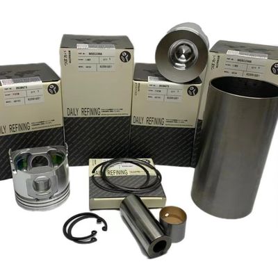 4D84 3D84 Yanmar موتور دیزل پیستون کیت لاینر کیت 129002-22081